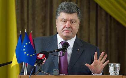 Poroshenko says Russia moves 70 percent of forces back across border