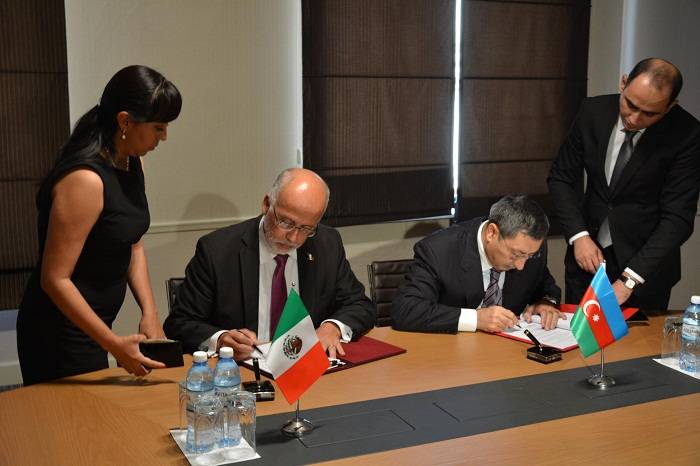 Azərbaycanla Meksika arasında saziş imzalanıb