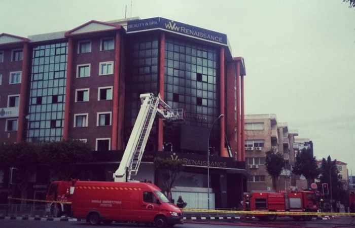Un centre d’affaires visé par une explosion sur l’île de Chypre