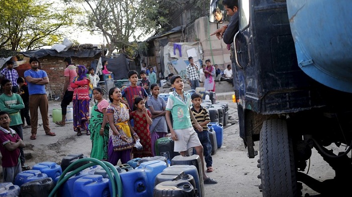 Inde: des manifestants laissent plus de 10 millions d`habitants de New Delhi sans eau - VIDEO