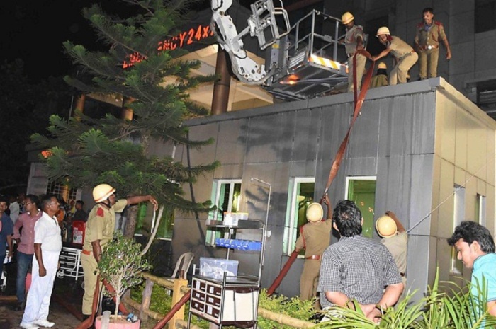 Inde: incendie d`un hôpital, au moins 19 morts