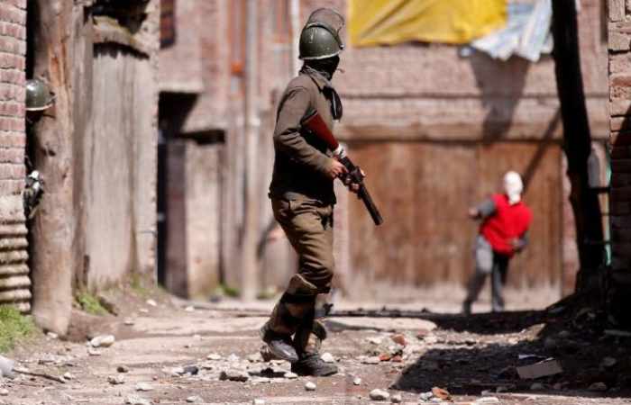 India clamps down on Kashmir transport after poll violence kills eight