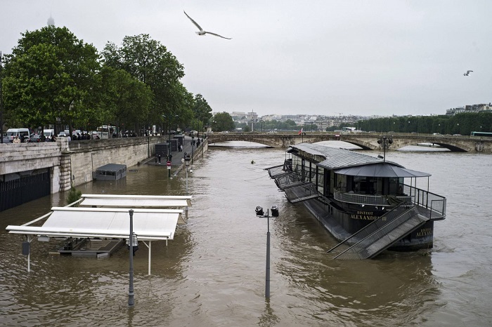 Impactantes imágenes de las inundaciones que asolan Francia