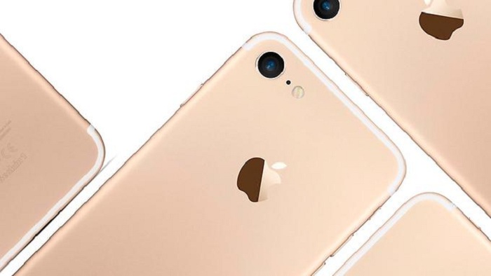 iPhone 7 zeigt schönen Rücken