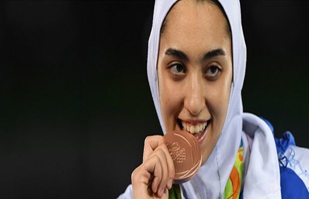 Première iranienne médaillée aux JO