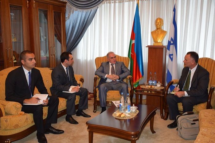 L’ambassadeur d’Israël en Azerbaïdjan a été au Ministère de l’Industrie de défense