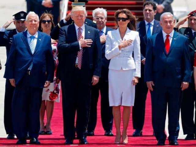 'Ultimate peace deal' is goal as Donald Trump touches down in Israel