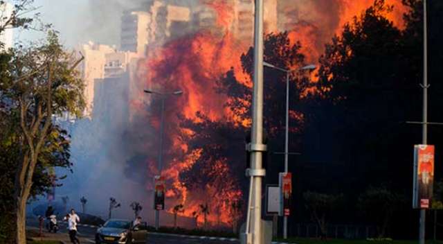 Israel:  Palästinensische Autonomiebehörde beteiligt sich an  Brandbekämpfung