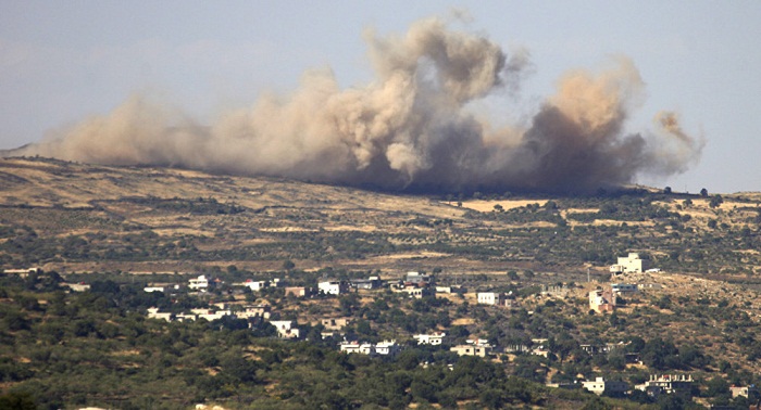 Israël tire deux roquettes sur une ville syrienne