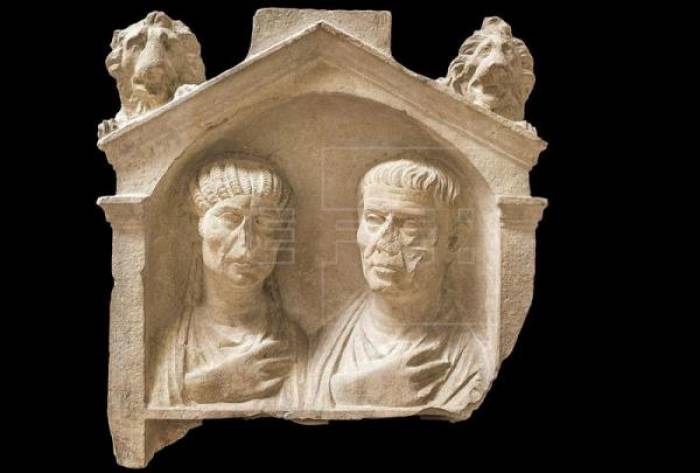 Italia descubre los rostros del arte funerario de Palmira