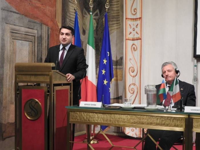 Konferenz gewidmet den diplomatischen Beziehungen zwischen Aserbaidschan und Italien in Rom