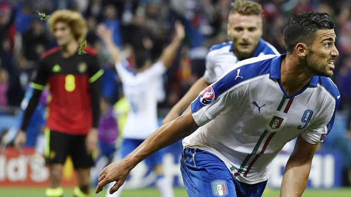 Euro 2016: Belgium 0-2 Italy highlights