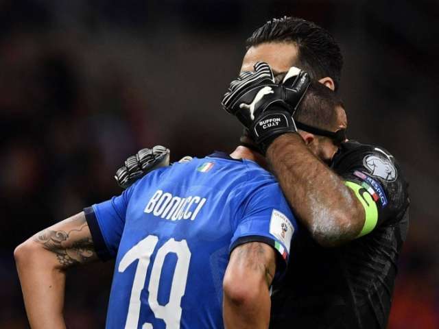 Italy fail to qualify for first World Cup in 60 years after play-off defeat to Sweden