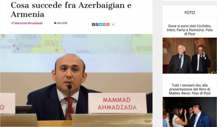La réponse de l'ambassadeur azerbaïdjanais en Italie, adressée à l'ambassadrice arménienne