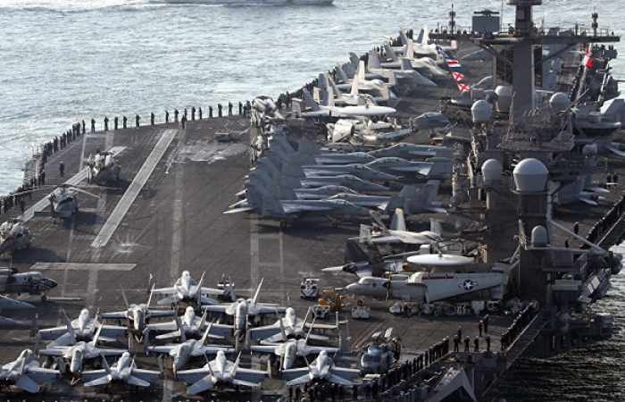 Corea del Sur y EEUU empiezan un ejercicio conjunto en el mar del Japón
