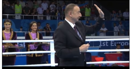 Nice jest from ?lham Aliyev - VIDEO