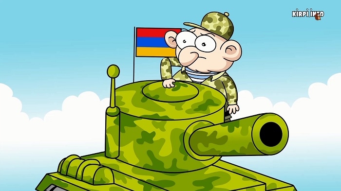 فيلم الكرتون عن الجندي الأرمني-الجيش لبلد مثلي الجنس(فيديو)