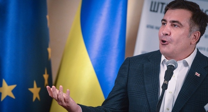 قد حرم ساكاشفيلى من الجنسية الأوكرانية