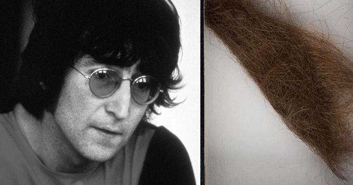 Lock of John Lennon`s hair fetches $35,000 at auction