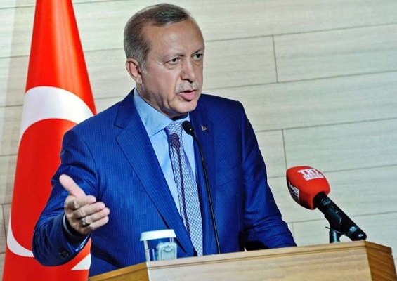 Erdogan s’en prend à l’Union européenne et évoque un référendum, VIDEO