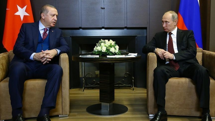 أردوغان يبحث مع بوتين آخر المستجدات المتعلقة بالقدس
