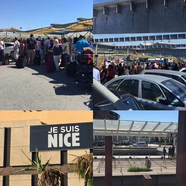 Flughafen Nizza wegen Bombenalarm evakuiert