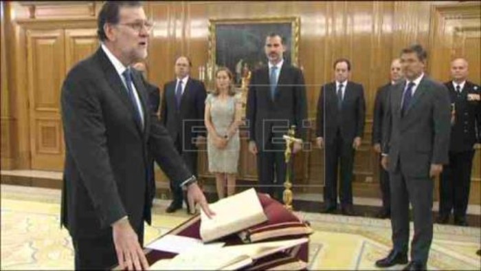 Rajoy jura el cargo y encara ya la estructura y composición de su Gobierno