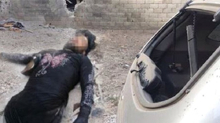 Qadın paltarı geyinən İŞİD-çi öldürüldü