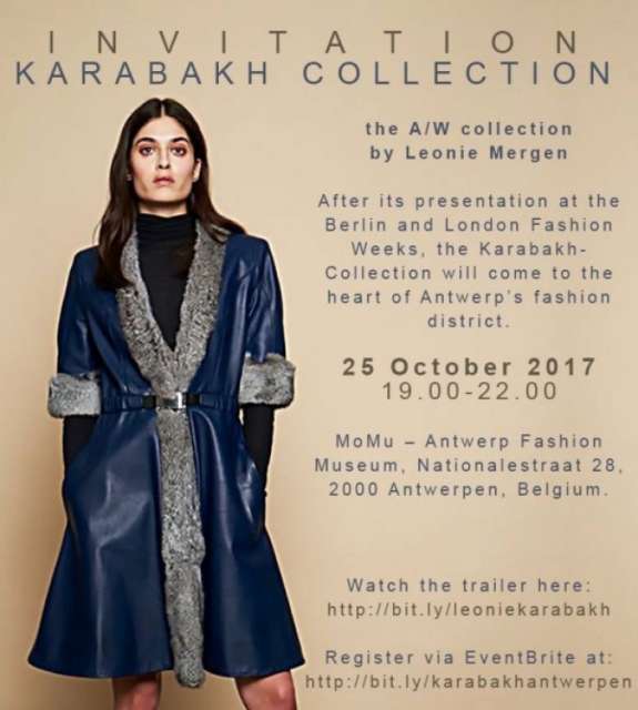 Karabakh Collection to be presented in Belgium