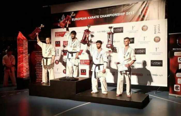Azerbaijani kyokushin karate fighter crowned European champion
