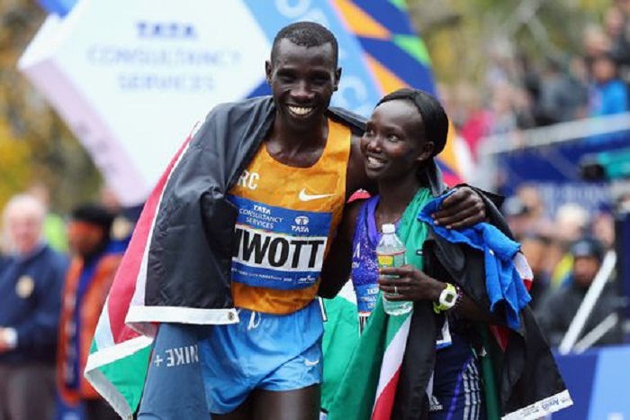 Les Kényans triomphent sur le marathon de New York