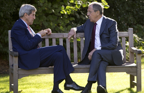 Lavrov and Kerry discuss how to prepare Syrian opposition 