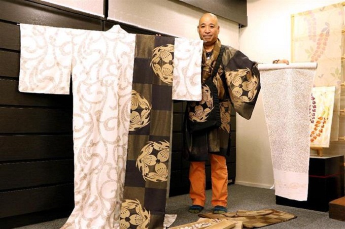 Un kimono au chocolat pour célébrer l’amitié italo-japonaise