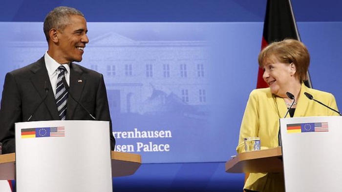 Obamas Kniefall vor Merkel