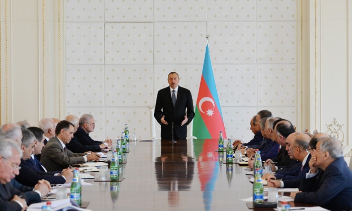 La réunion du Conseil des Ministres sous la présidence du président Ilham Aliyev - PHOTOS