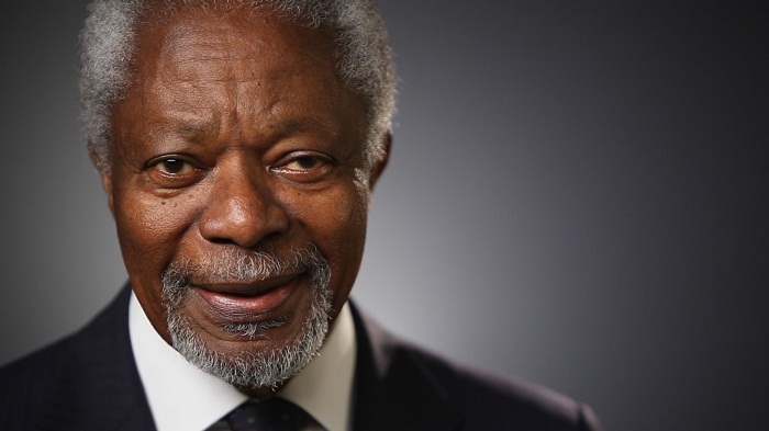 Manifestation contre Kofi Annan en Birmanie