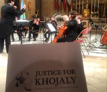 Concert de commémoration des victimes du massacre de Khojaly à Paris PHOTOS