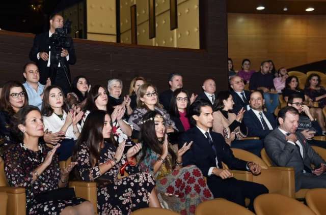 Leyla Aliyeva, Arzu Aliyeva attend Luka Safronov`s solo concert marking 10th anniversary of Baku magazine - PHOTO
