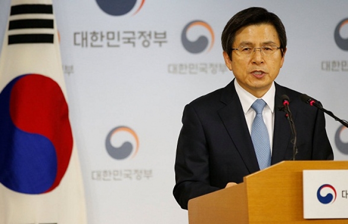 South Korea’s acting president vows to get tough on North amid escalation