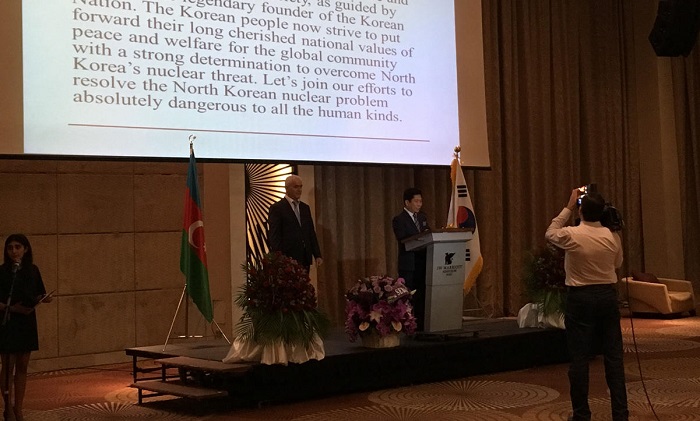 S.Korean embassy hosts reception on National Foundation Day   