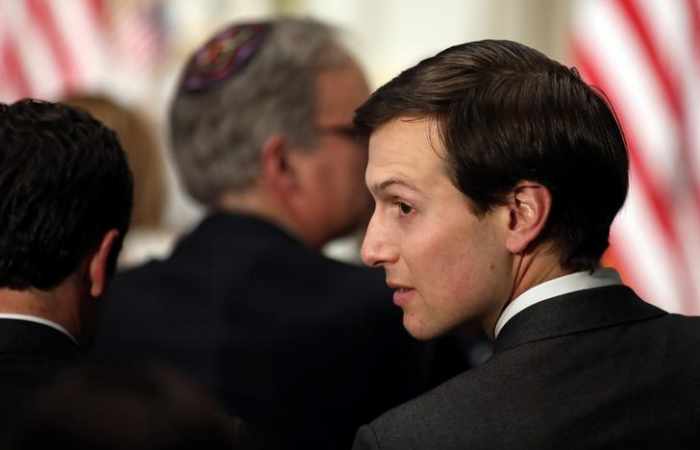 Trump's son-in-law, Kushner, flies into Iraq with top U.S. general