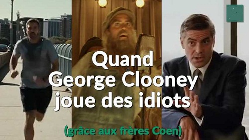Avant "Ave César", George Clooney a pris l`habitude de jouer des idiots grâce aux frères Coen VIDÉO