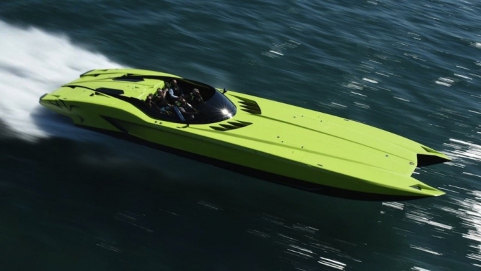 Search Results
Lamborghini-inspired speedboat goes on sale with matching car