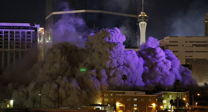 Le plus célèbre casino de Las Vegas réduit en cendres