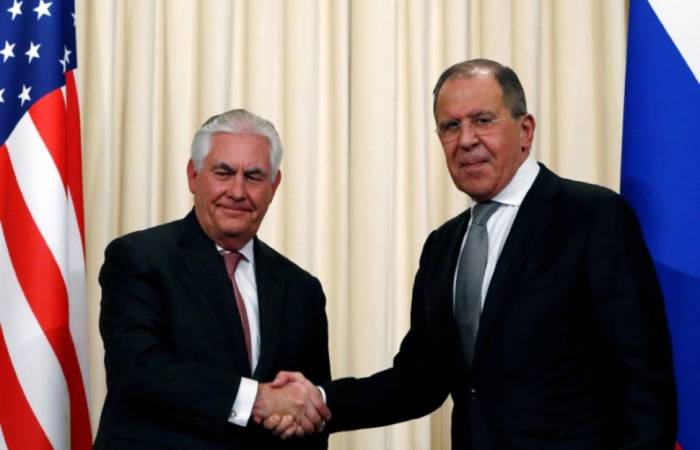 Russia's Lavrov, U.S.' Tillerson Discuss Syria in Phone Call
