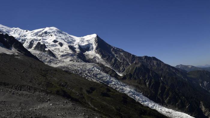 Le Mont-Blanc a perdu 1 cm en deux ans