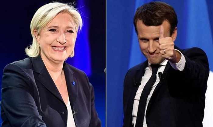 Can Le Pen beat Macron in the French election, despite losing in the first round?