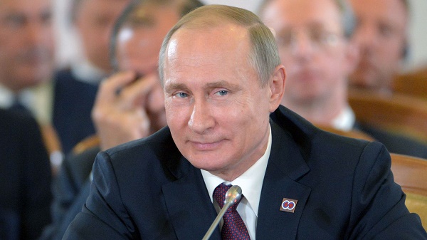Poutine en Crimée après le regain de tension avec l`Ukraine 