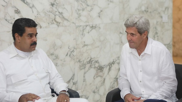 Maduro et Kerry se sont rencontrés