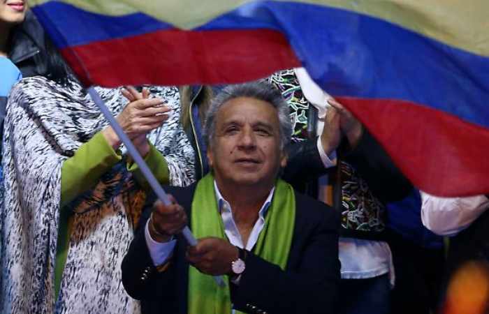 Lenín gewinnt Stichwahl in Ecuador